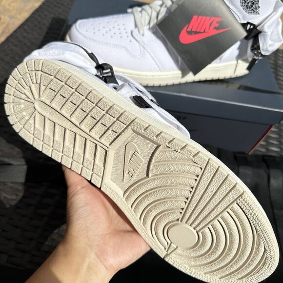 Nike Air Jordan 1 Retro Utility High Men\'s Shoes White DO8727-100 Size 11.5 main image 9